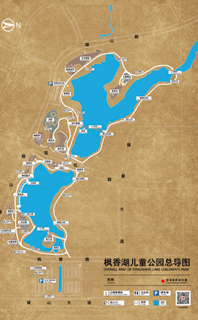兒童樂園公園總導(dǎo)圖