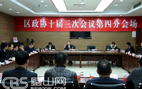 區(qū)政協(xié)十屆三次會(huì)議舉行分組協(xié)商