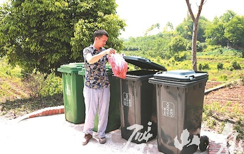 璧山試行農(nóng)村垃圾分類 農(nóng)村環(huán)境大為改善